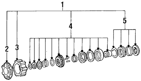 Auto Hub Lock Components for 1991 Isuzu Pickup #0