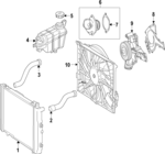 4635003675 - Cooling System: Lower Hose for Mercedes-Benz Image