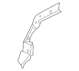 8W0802849A - Body: Frame Side Member Reinforcement for Audi Image