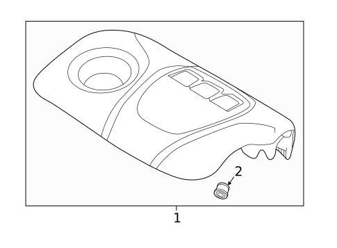 Engine Appearance Cover for 2018 Hyundai Elantra #0