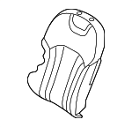 88460B1000PPR - Body: Seat Back Cover for Hyundai Image