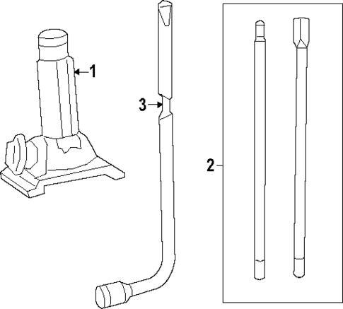 Jack & Components for 2020 Ram 2500 #0