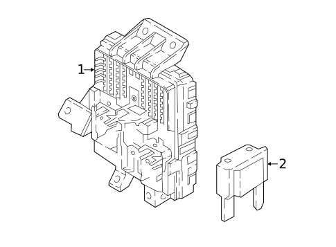 Fuse & Relay for 2020 Kia Stinger #1