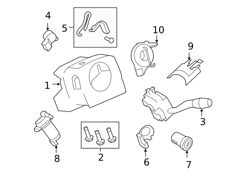 Primary Ignition for 2009 Ford F-250 Super Duty #0