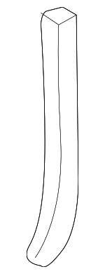 7579460011 - Body: End Seal for Lexus: GX470 Image