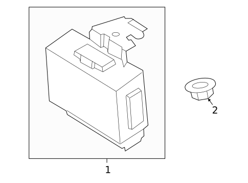 Daytime Running Lamp Components for 2009 Subaru Outback #0