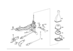 2102672810 - Gearshift Mechanism: Handle for Mercedes-Benz Image