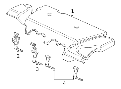 Engine Appearance Cover for 2003 Acura RSX #0