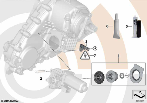 Transfer Box for 2005 BMW X5 3.0i #0