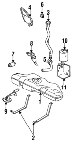 90273117 - Fuel System: Fuel Tank for GM Image