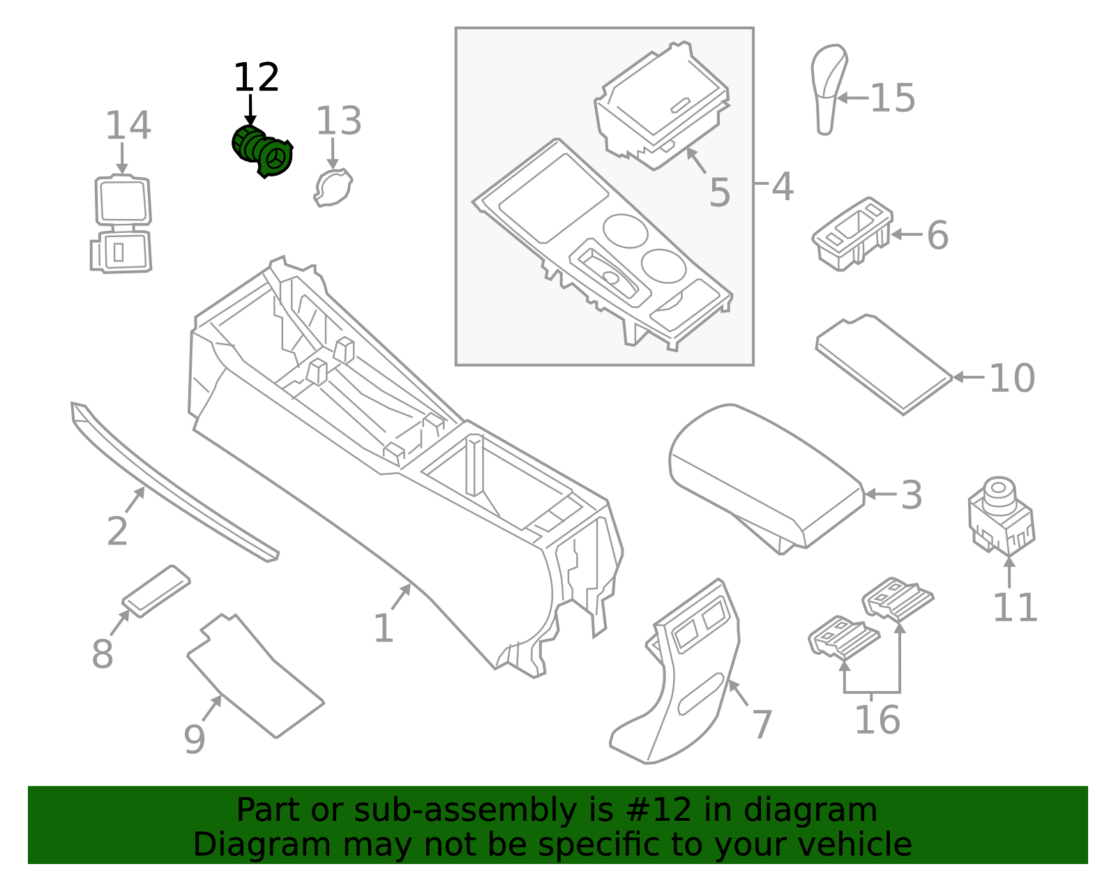 25336-3JA0A - Power Outlet 2013-2020 Nissan | Official Nissan Parts Store