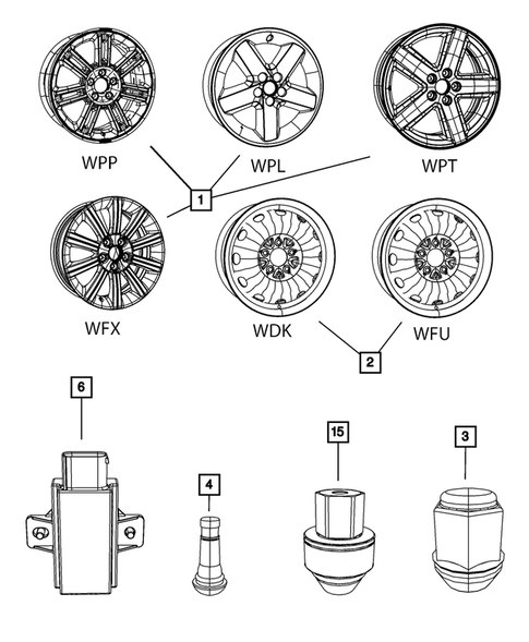 Wheels, Tires and Hardware for 2010 Chrysler Sebring #0