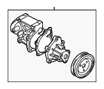 251002G510 - Cooling System: Water Pump for Hyundai: Santa Fe Sport, Sonata, Tucson Image