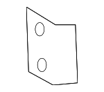 68009230AA - Body: Body D-Pillar Reinforcement for Mopar Image