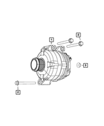 6502720 - Electrical: Hex Flange Lock Nut for Mopar Image