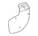 25994409 - : Water Deflector for Buick: LaCrosse | Pontiac: Grand Prix Image