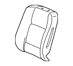 81127SZNA51 - Body: Seat Back Pad for Acura Image