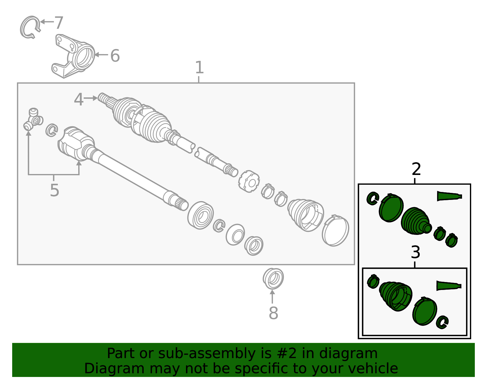 04428-06610 - Boot Kit 2012-2018 Toyota | Longo Toyota Parts