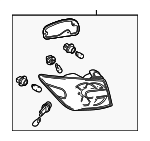 EG2151170G - : Lens &amp; Housing for Mazda: CX-7 Image