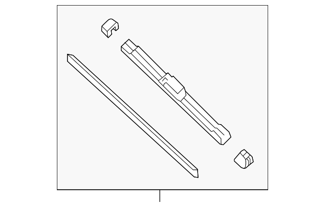 2015-2020 Acura TLX Wiper Blade 76630-TZ3-A03 | OEM Parts Online