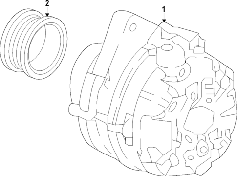 Alternator for 2020 Honda Odyssey #1