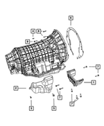 5192106AA - 2-Mode Hybrid Transmission; Automatic Transmission: Heat Shield for Mopar Image