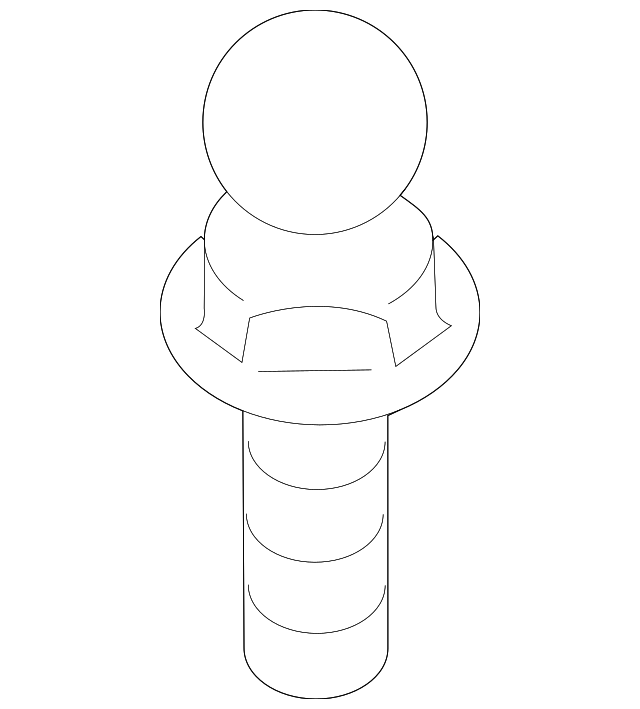Lift Cylinder Ball Stud - BMW (7143414663)