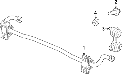 Stabilizer Bar & Components for 2025 Acura Integra #1
