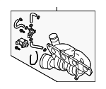 6J145722B - Exhaust: Exhaust Manifold for Volkswagen Image