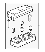 22799542 - Electrical: Fuse Box for Chevrolet: Captiva Sport Image