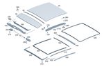 2477806900 - : Sliding Sunroof Frame for Mercedes-Benz Image