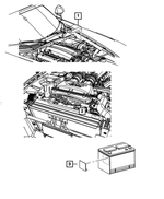 68066026AB - : Vehicle Emission Control Information Label for Dodge: Viper Image