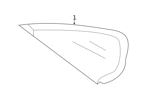 Glass & Hardware for 2022 Volkswagen Passat #0