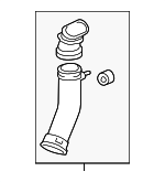 17254RRBA00 - : Intake Duct for Honda: Civic Image