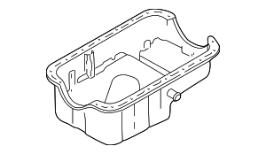 111100W000 - : Oil Pan for Nissan: Pathfinder Image