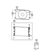68578794AC - High Voltage Powertrain Systems: Fan Module for Mopar Image
