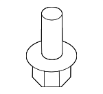 N0195307 - Air &amp; Fuel Delivery: Fuel Tank Strap Bolt for Porsche Image