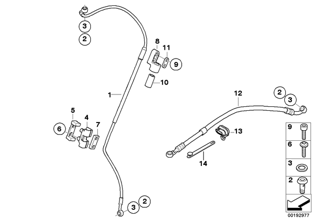 34327696735 - : Brake Hose Front for BMW-Motorrad Image