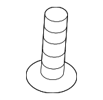 99907341801 - Body: Lower Molding Screw for Porsche: 718 Boxster, 718 Cayman, 718 Spyder, 911, Boxster, Cayman Image