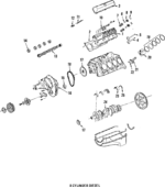 22515038 - Engine: Cylinder Head for Buick: Electra, LeSabre, Regal, Riviera | Cadillac: Eldorado, Seville | Chevrolet: Caprice, El Camino, Impala, Monte Carlo | GMC: Caballero | Oldsmobile: 98, Custom Cruiser, Cutlass Calais, Cutlass Salon, Cutlass Supreme, Delta 88, Toronado | Pontiac: Bonneville, Grand Prix, Parisienne Image