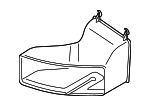 1K0121333A - Cooling System: Air Duct for Volkswagen: Jetta Image