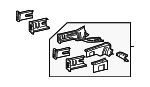 2036201561 - Body: Fender Apron Assembly for Mercedes-Benz Image