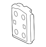 85157006 - Body: Rail Assembly Plate for GM Image