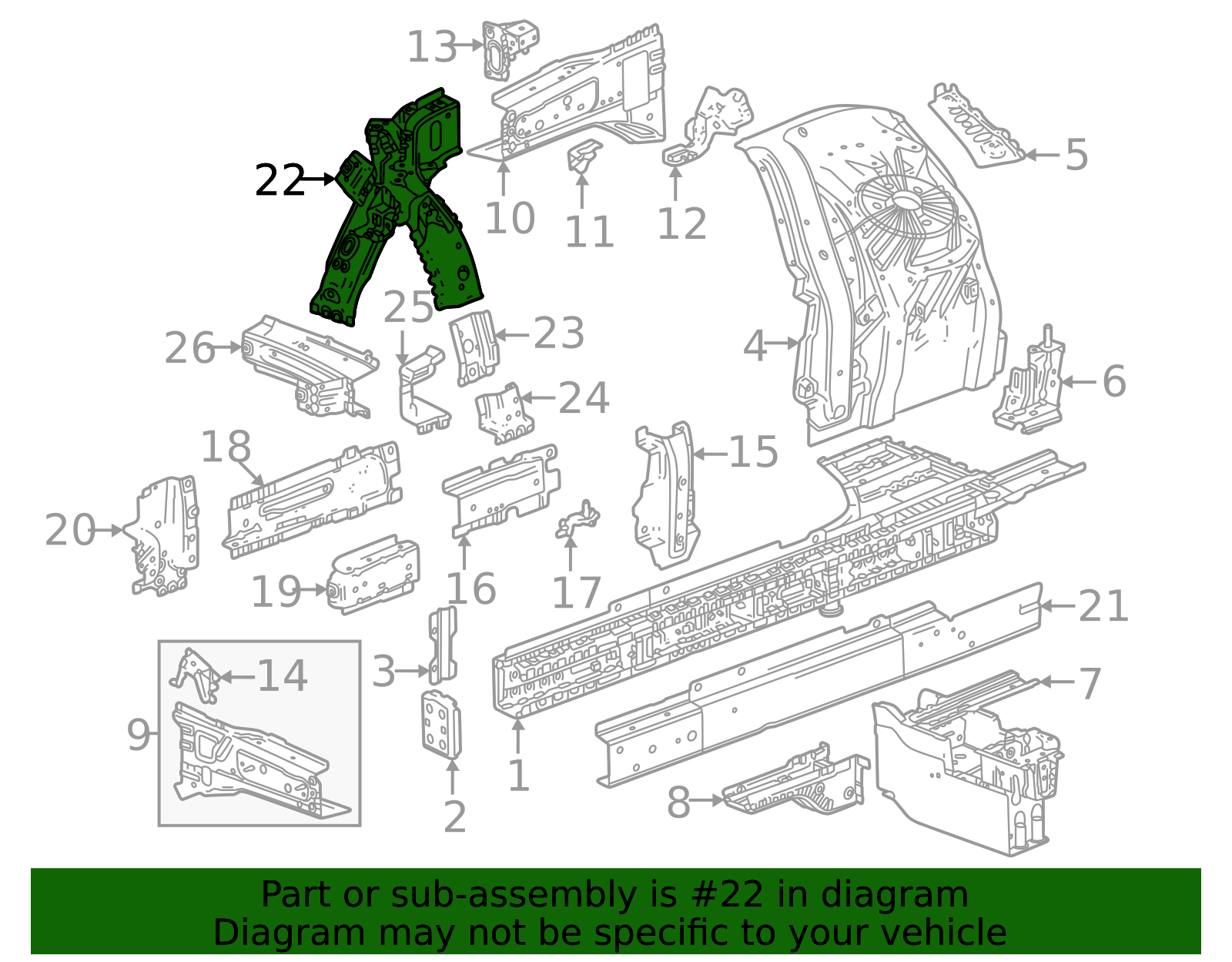 2024-2026 Chevrolet Silverado EV Extension Assembly 87848758 | OEM ...