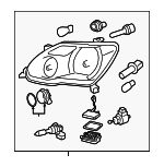 81150AC060 - : 2005-2007 Toyota Avalon - Composite Assembly Left for Toyota: Avalon Image