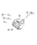 6509257AA - Engine: Hex Nut And Washer for Mopar Image