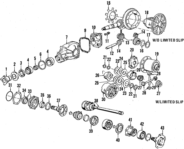 33411129860 - : Axle Shaft Flange for BMW: 524td, 528e, 533i, 535i, 535is, 633CSi, 635CSi, 733i, 735i, M5, M6 Image