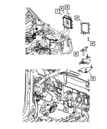 RL150523AA - Electrical: Powertrain Control Module for Chrysler: Sebring | Dodge: Avenger, Caliber, Journey | Jeep: Compass, Patriot Image