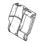 7165142180 - Body: Seat Back Pad for Subaru Image