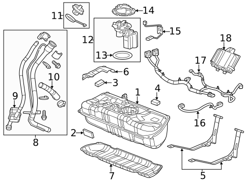 Senders for 2015 Chevrolet Volt #0